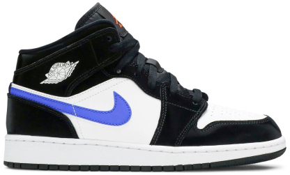 Kids Mid GS 'Black Racer Blue' 554725-084