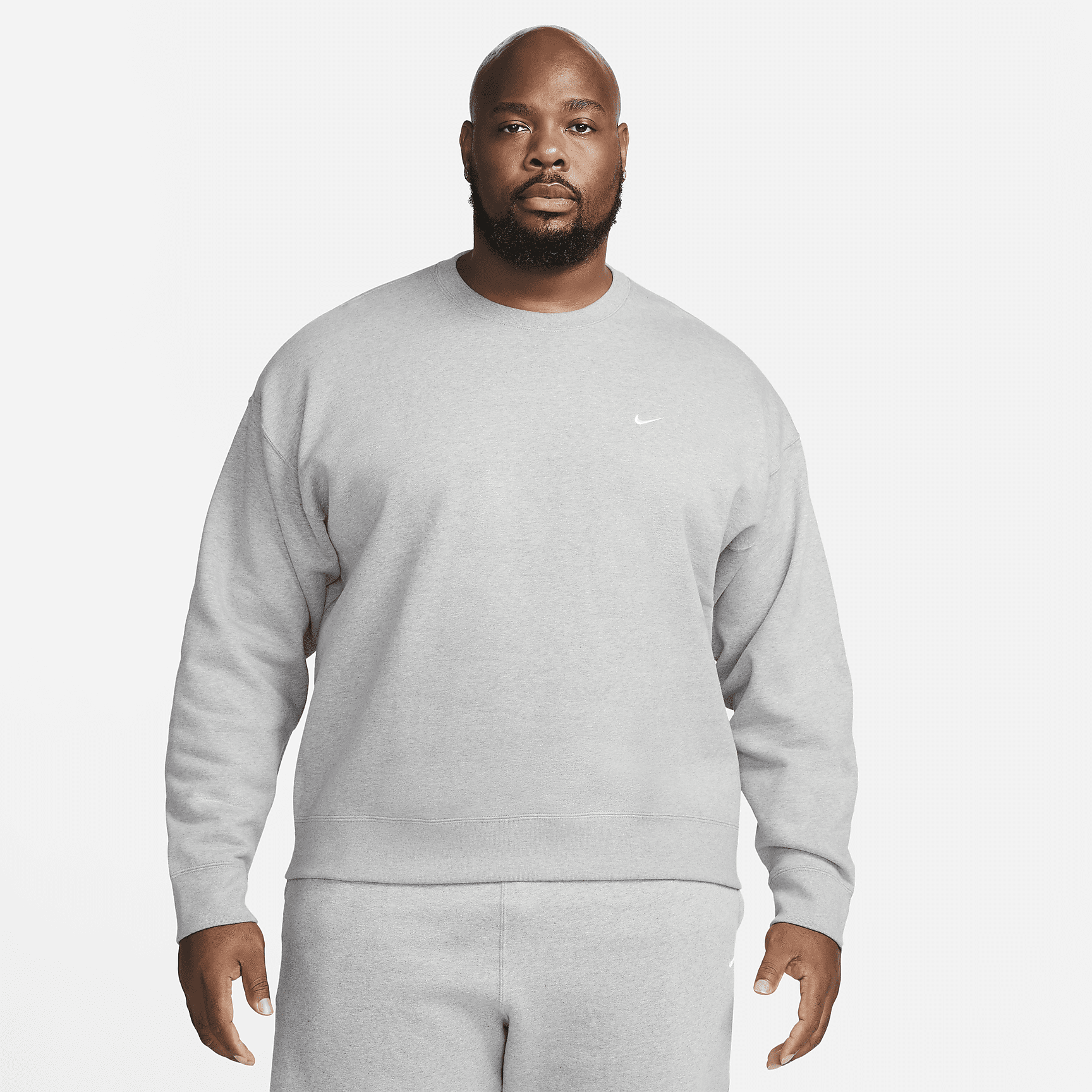 Solo Swoosh - Men's Fleece Crew