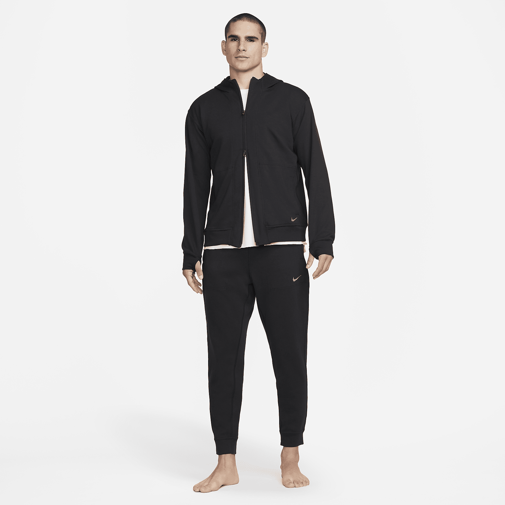 Yoga Dri-FIT - Men's Full-Zip Fleece Hoodie