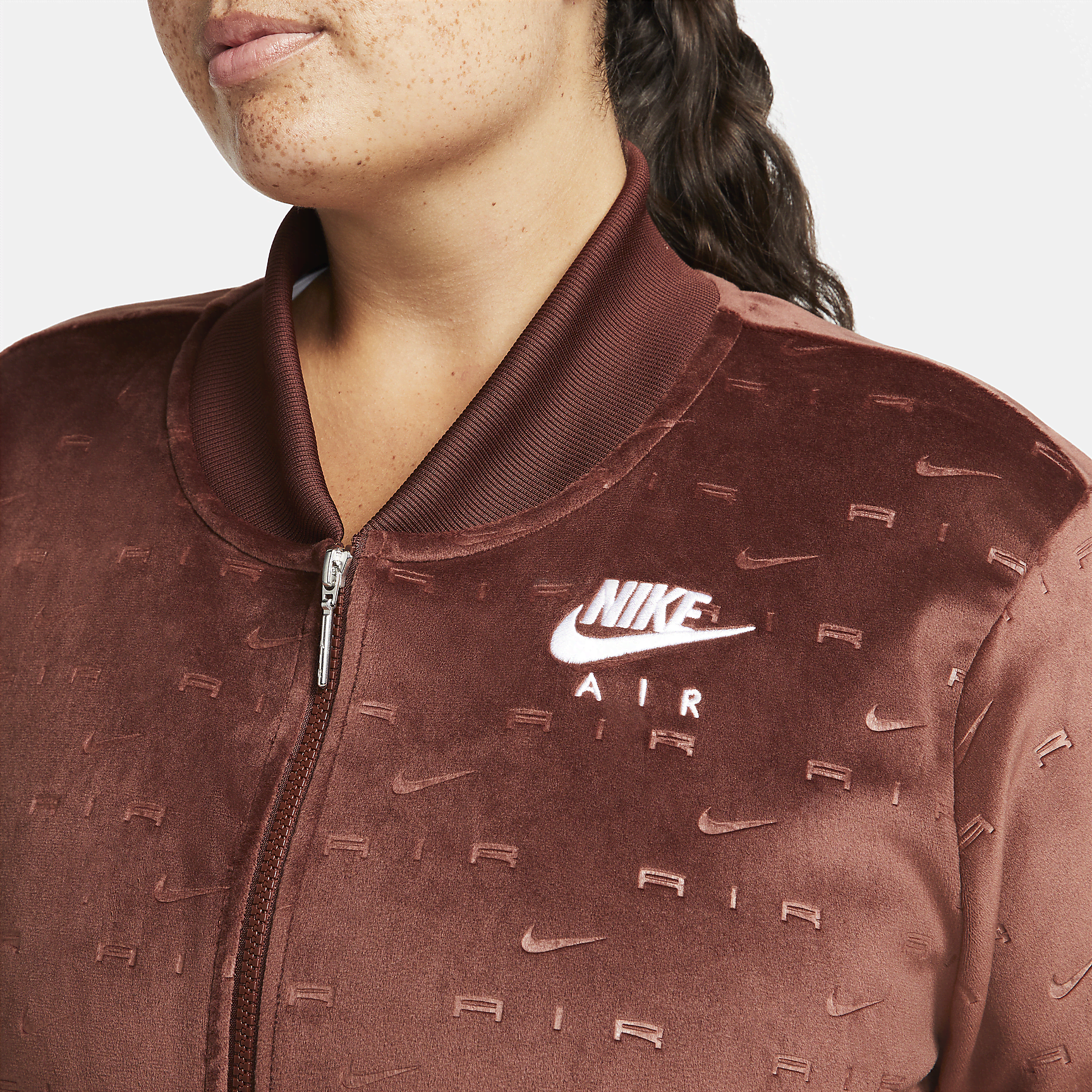 Velour - Women's Jacket (Plus Size)