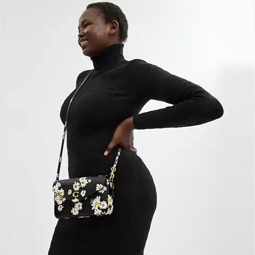 Crossbody Bag With Floral Print