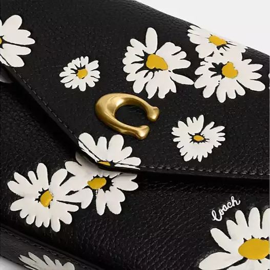 Crossbody Bag With Floral Print