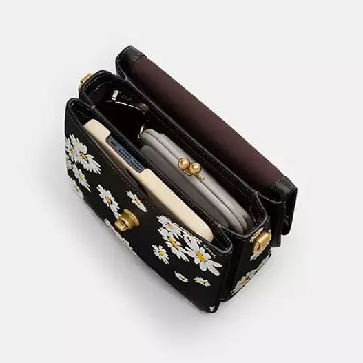 Crossbody Bag With Floral Print