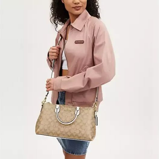 Satchel In Signature Canvas