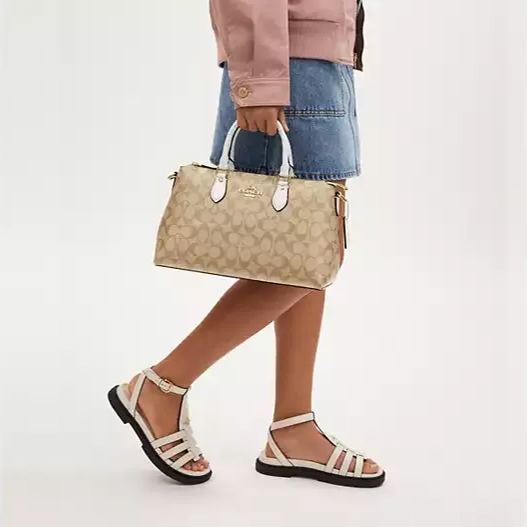 Satchel In Signature Canvas