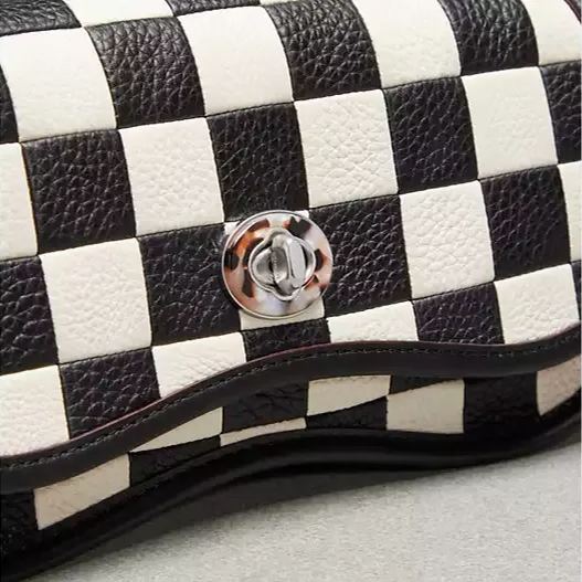 Bag Checkerboard Leather