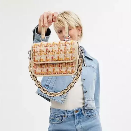 Handle Bag In Tweed