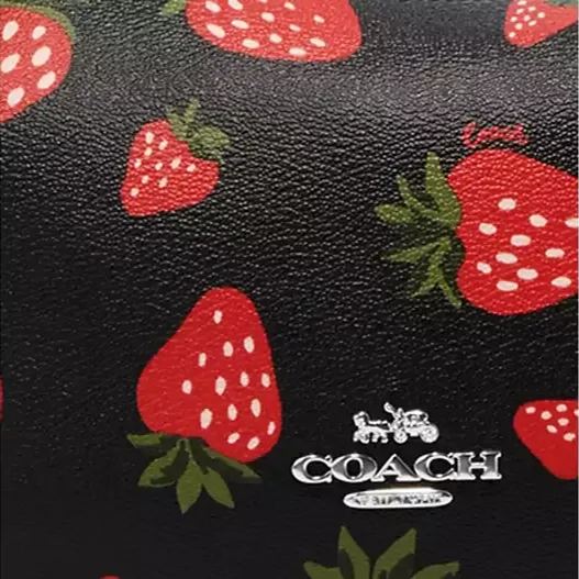 Bag With Strawberry Print