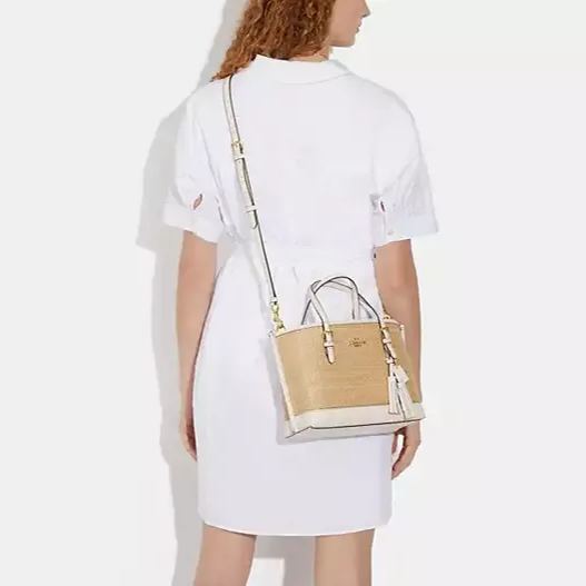 Coathtch Tote Bag 25 In Straw