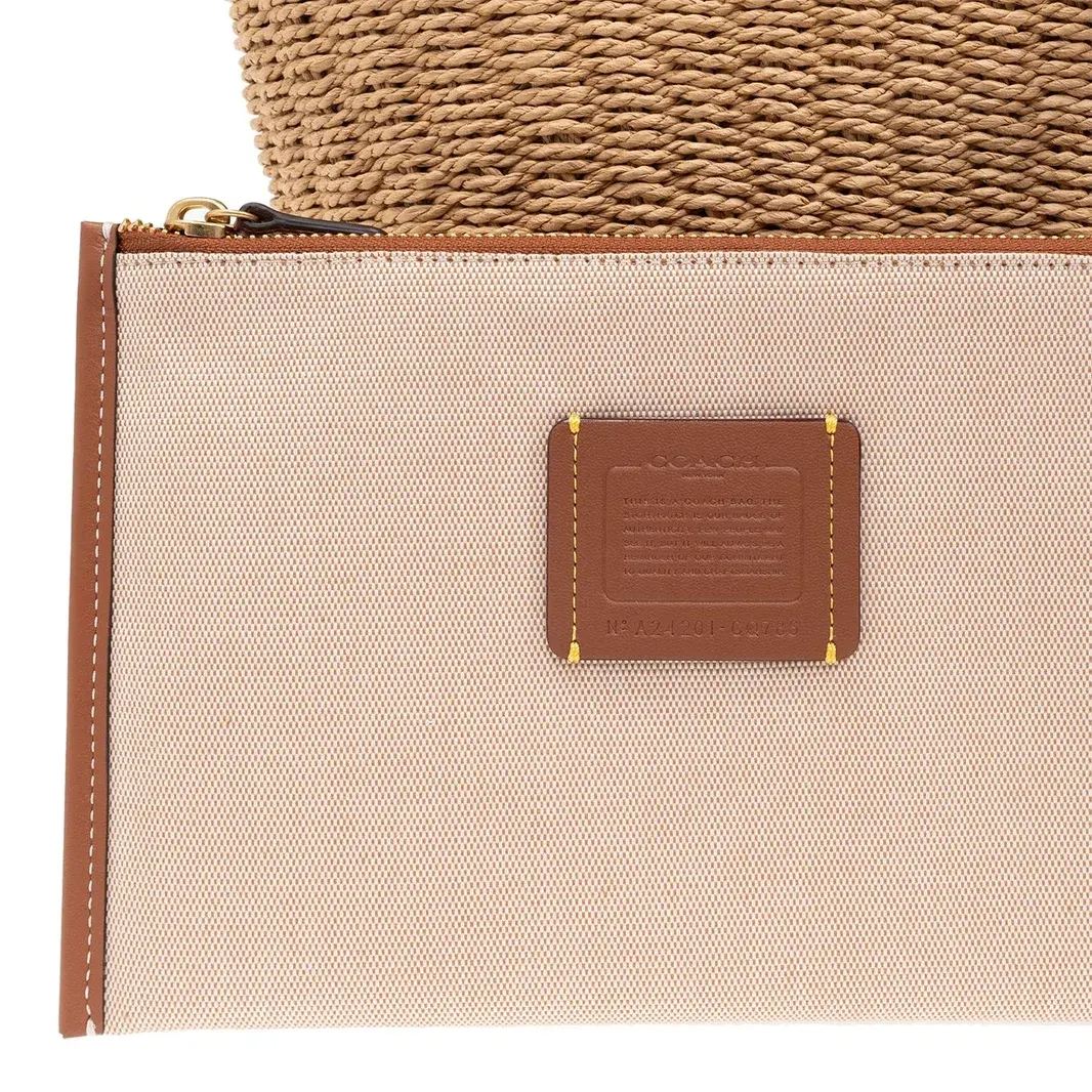 Coathtch Interwoven Top Handle Bag