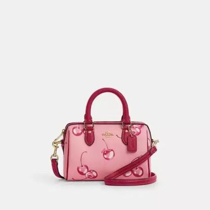 Mini Crossbody With Cherry Print