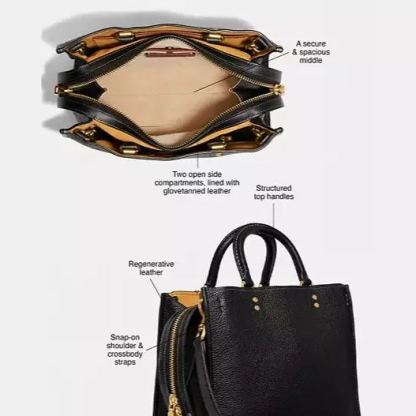 Coathtch Bag With Rivets
