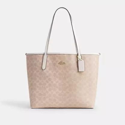 City Tote Bag In Signature Canvas