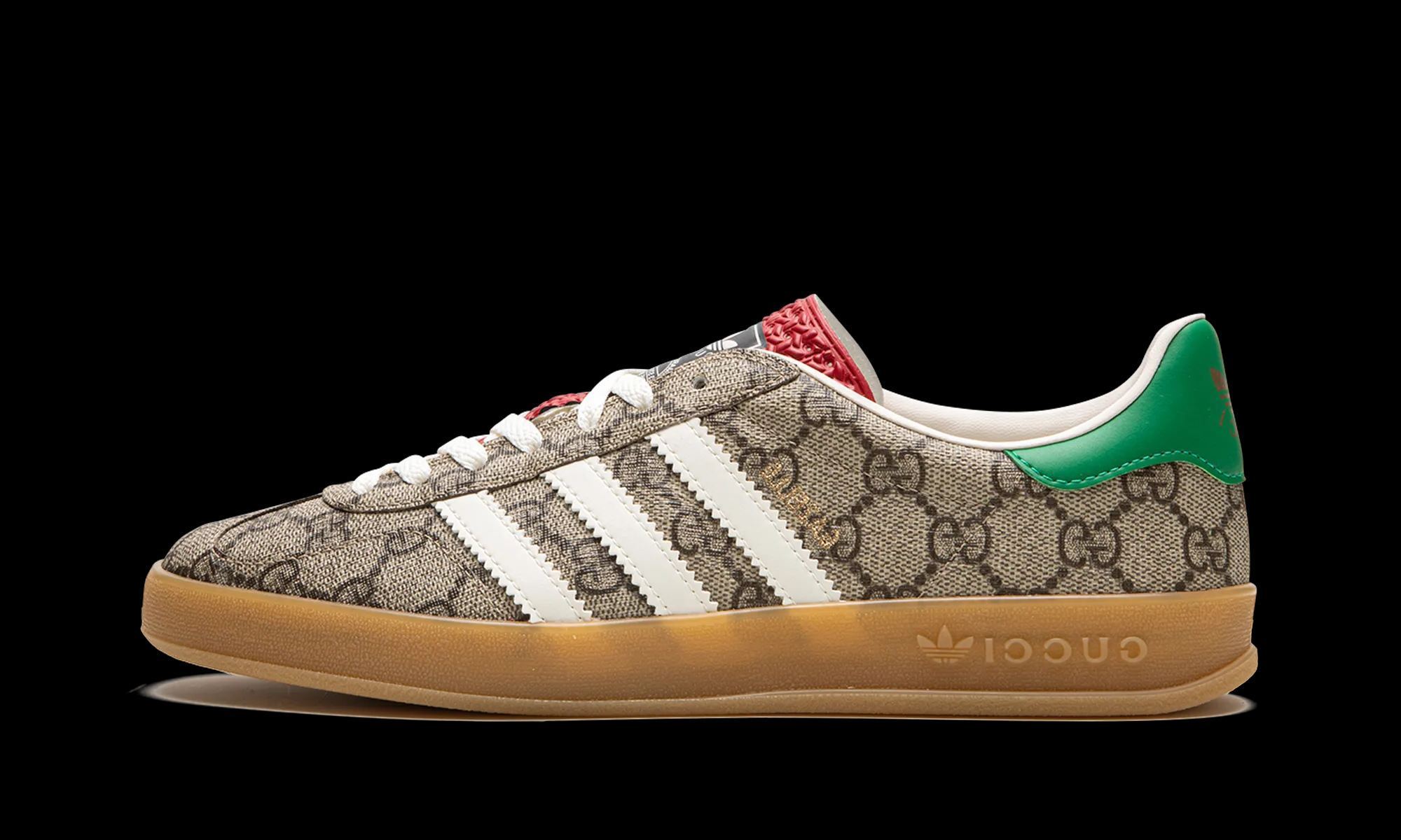 Gazelle GG Monogram - Beige" IE2262