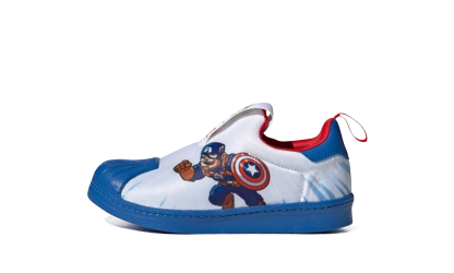 x Marvel Adithtdas Supthterstar 360 Shoes "Captain America" FX4879