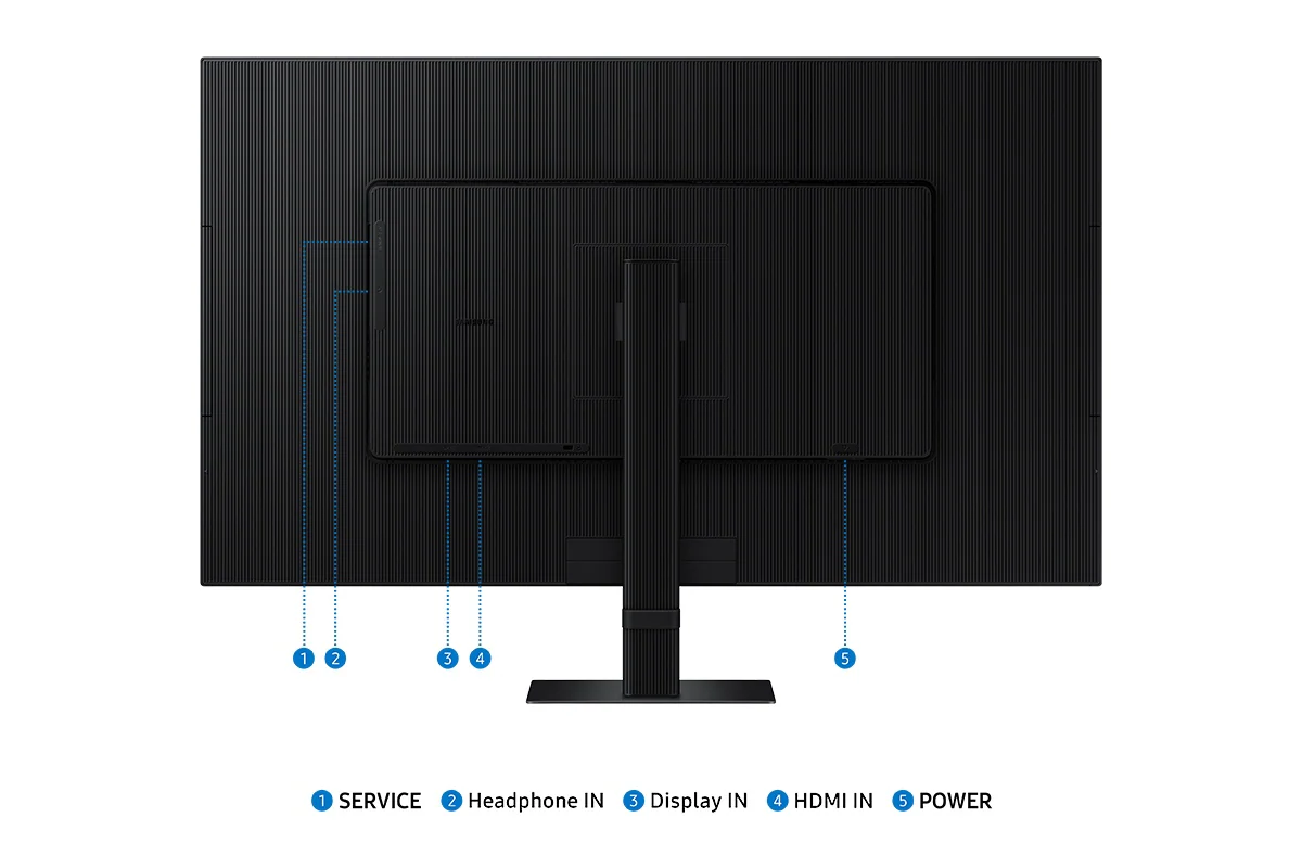 Samthtsung 32" ViewFinity S7 (S70D) 4K UHD IPS HDR10 High Resolution Monitor with Speakers