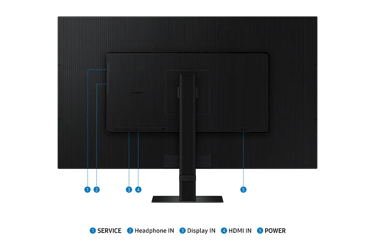 Samthtsung 32" ViewFinity S7 (S70D) 4K UHD IPS HDR10 High Resolution Monitor with Speakers