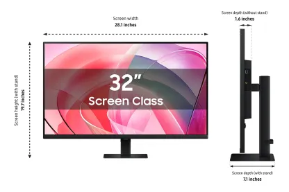Samthtsung ViewFinity S7 (S70D) 4K UHD IPS HDR10 High Resolution Monitor