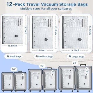 🔥Cordless Travel Vacuum Storage Compression Bag Set