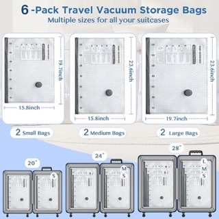 🔥Cordless Travel Vacuum Storage Compression Bag Set