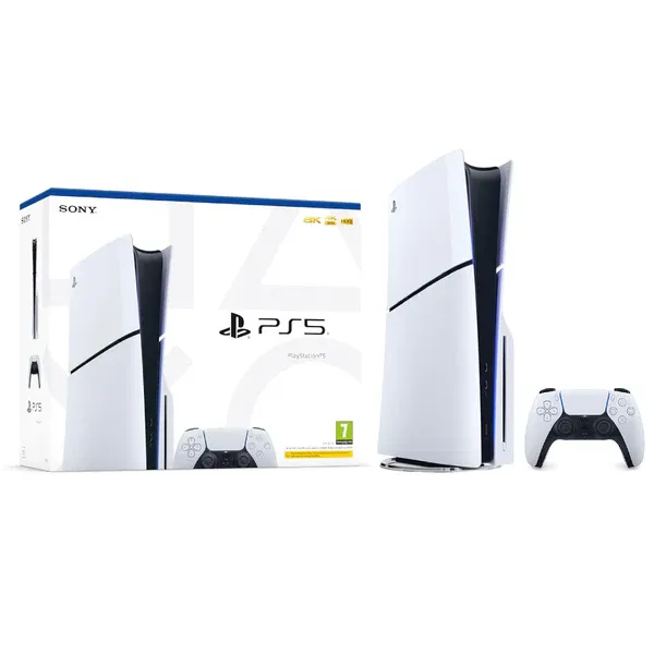 SONY PlayStation 5 Slim Disc / Digital - Standard Edition / 2 DualSense Bundle