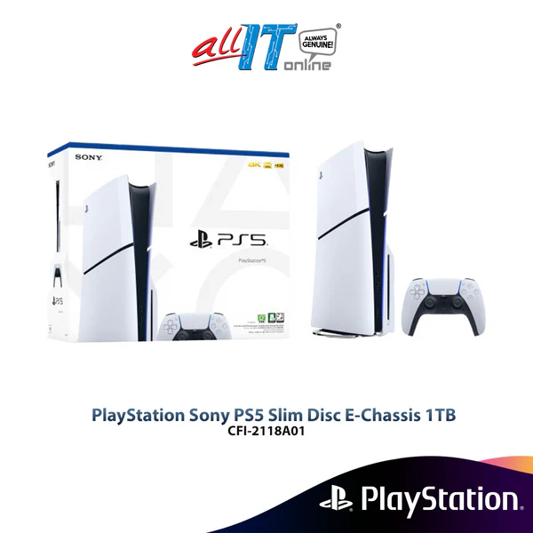 SONY PlayStation 5 Slim Disc / Digital - Standard Edition / 2 DualSense Bundle