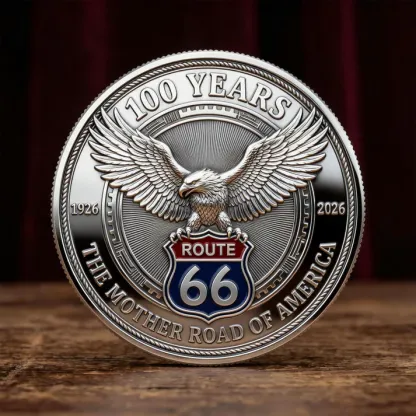 🏆Flash Sale 60% OFF -🛣️ Route 66 – 100 Years of Freedom Commemorative Coin