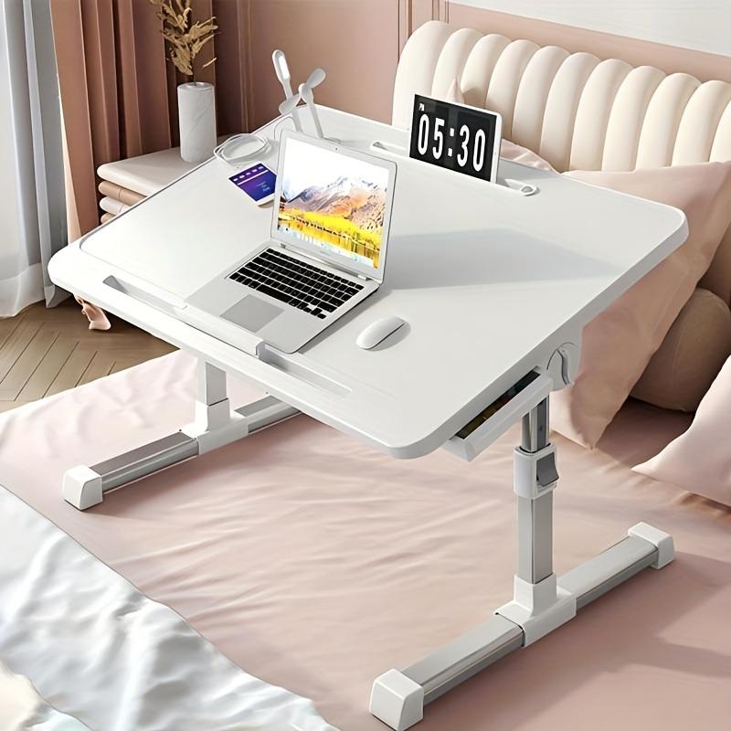 Ultra Large Portable Laptop Bed Table - Multi functional tray holder with cup holder and drawer, - Perfect for eating, reading, and writing on beds, sofas, floors - Stable, durable, and foldable Ultra Large Portable Laptop Bed Table - Multi functional tray holder with cup holder and drawer, - Perfect for eating, reading, and writing on beds, sofas, floors - Stable, durable, and foldable