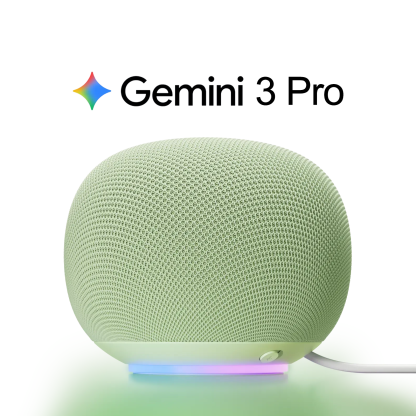 🔥New Google Home Speaker(Power By 🤖Gemini 3 Pro, lifetime Free，no subscription fees guaranteed🆓)