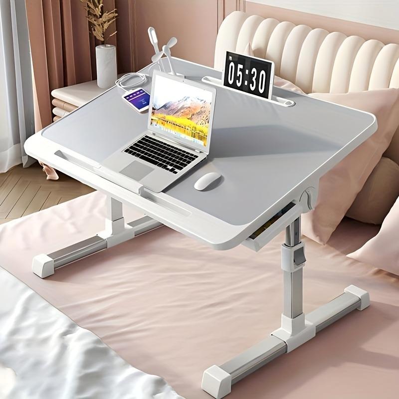 Ultra Large Portable Laptop Bed Table - Multi functional tray holder with cup holder and drawer, - Perfect for eating, reading, and writing on beds, sofas, floors - Stable, durable, and foldable Ultra Large Portable Laptop Bed Table - Multi functional tray holder with cup holder and drawer, - Perfect for eating, reading, and writing on beds, sofas, floors - Stable, durable, and foldable