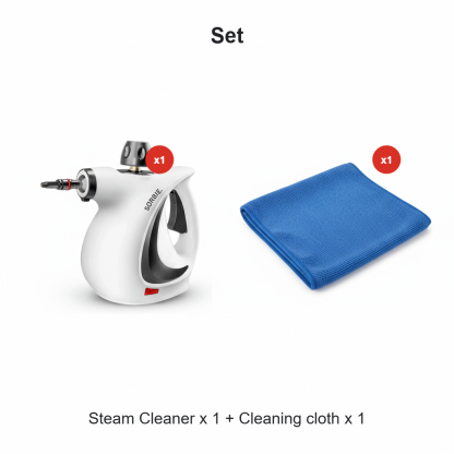 ⏳LAST DAY SALE 50% OFF!!🔥Pressurized Handheld Multi-Surface Natural Steam Cleaner with 12 pcs Accessories