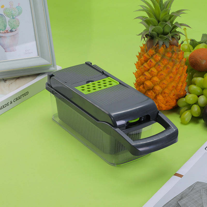 16-in-1 Premium Veggies Chopper – Effortless Vegetable & Fruit Preparation for Your Kitchen