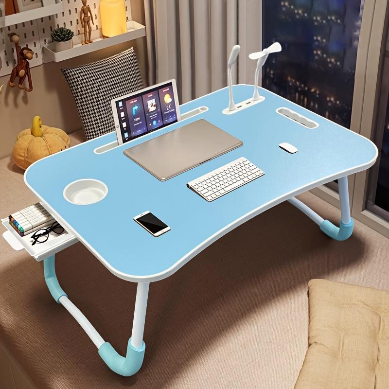 Ultra Large Portable Laptop Bed Table - Multi functional tray holder with cup holder and drawer, - Perfect for eating, reading, and writing on beds, sofas, floors - Stable, durable, and foldable Ultra Large Portable Laptop Bed Table - Multi functional tray holder with cup holder and drawer, - Perfect for eating, reading, and writing on beds, sofas, floors - Stable, durable, and foldable