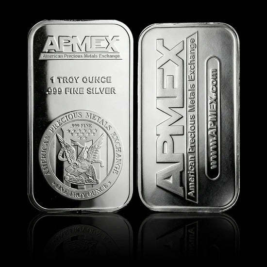 999 Fine Pure APMEX Silver Bar