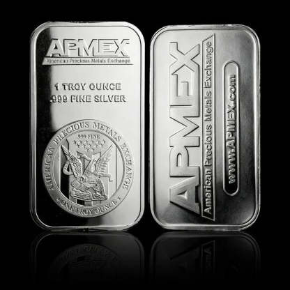 999 Fine Pure APMEX Silver Bar