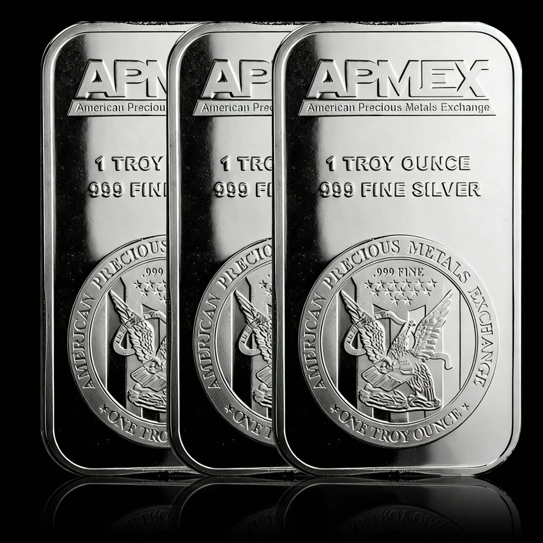 999 Fine Pure APMEX Silver Bar