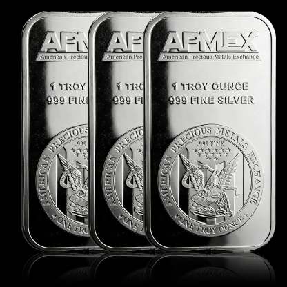 999 Fine Pure APMEX Silver Bar