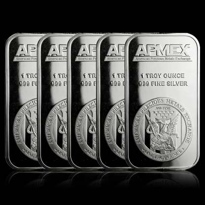 999 Fine Pure APMEX Silver Bar