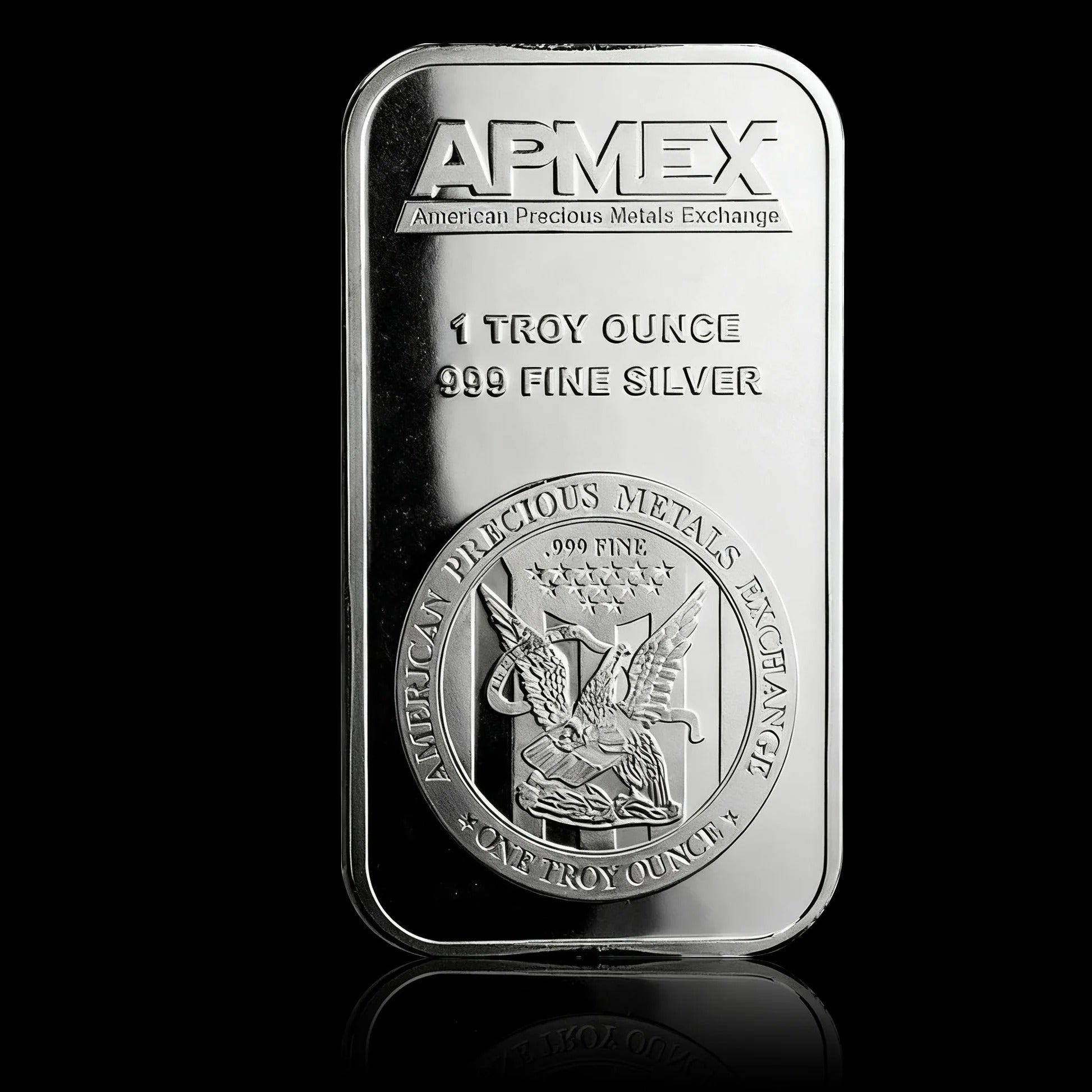 999 Fine Pure APMEX Silver Bar