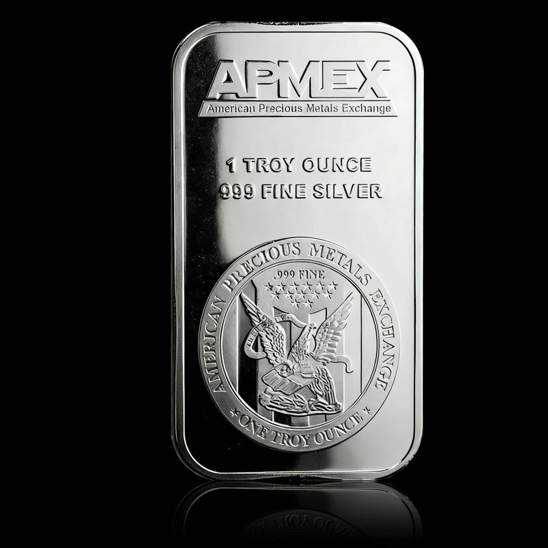 999 Fine Pure APMEX Silver Bar