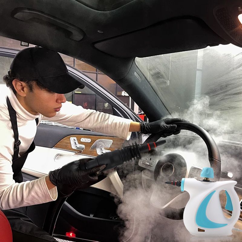 ⏳LAST DAY SALE 50% OFF!!🔥Pressurized Handheld Multi-Surface Natural Steam Cleaner with 12 pcs Accessories