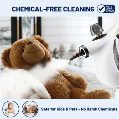 ⏳LAST DAY SALE 50% OFF!!🔥Pressurized Handheld Multi-Surface Natural Steam Cleaner with 12 pcs Accessories
