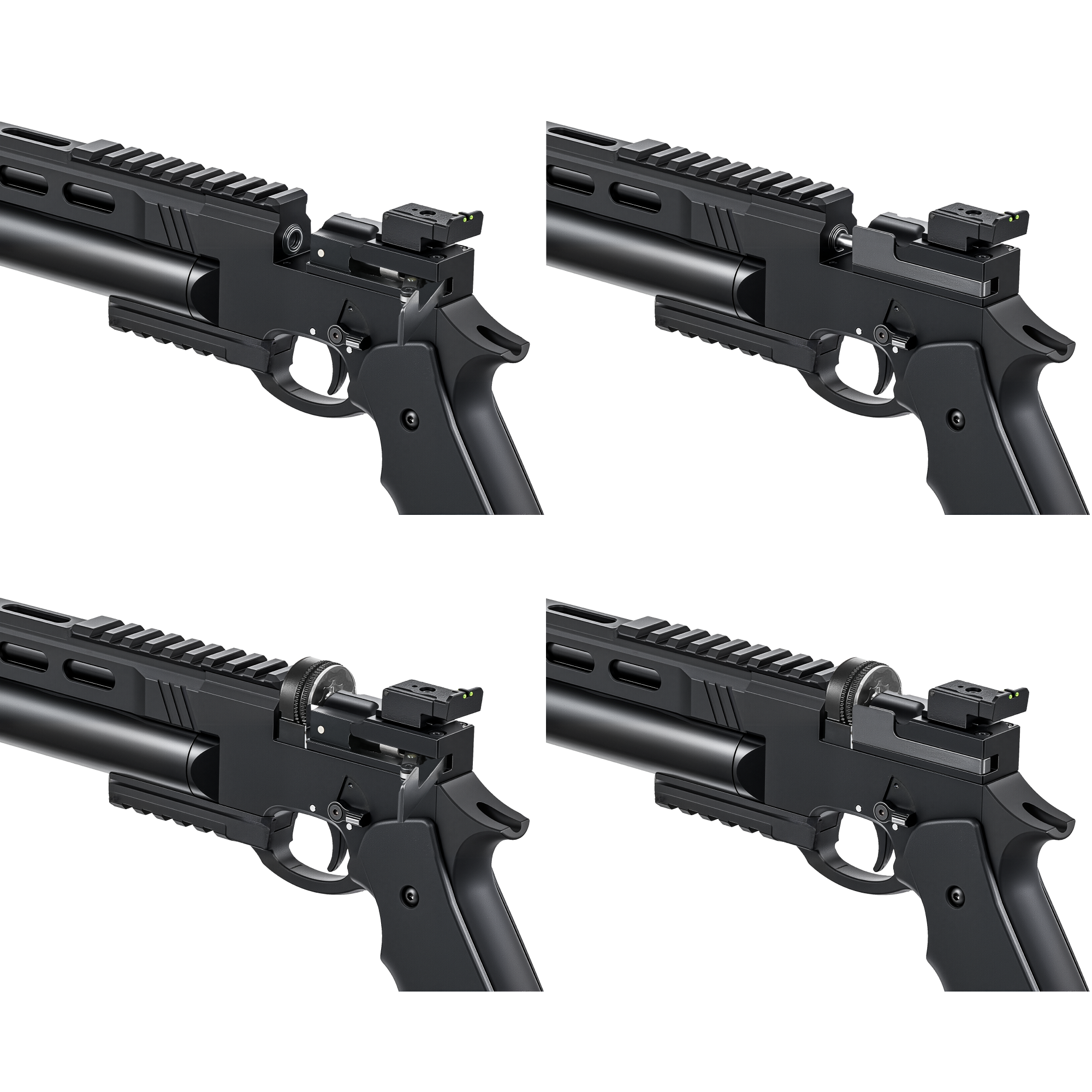 Pinty Buster - 9 Pellet .177/.22 Cal PCP Air Pistol Toy