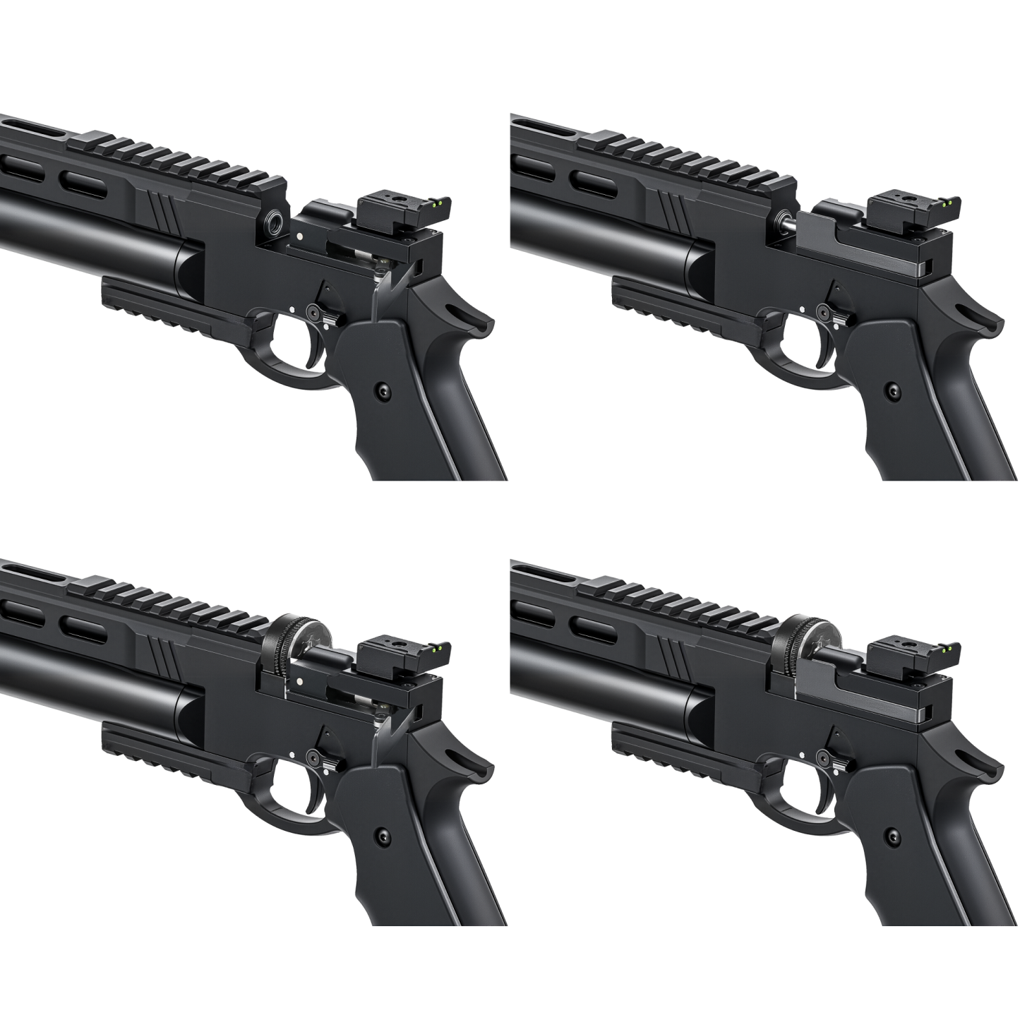 Pinty Buster - 9 Pellet .177/.22 Cal PCP Air Pistol Toy