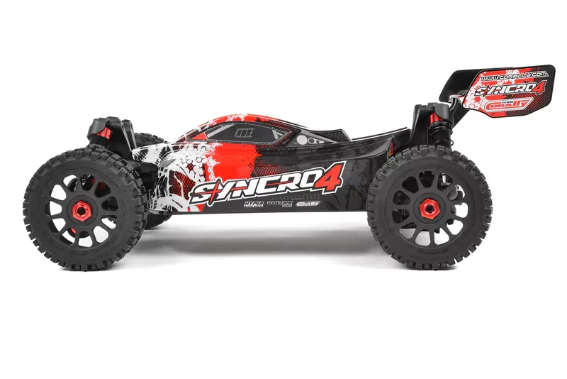 SYNCRO-4 - RTR - Rot - Brushless Power 3-4S