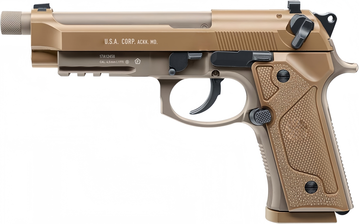 Heatfront M9A3 Blowback Full-Auto Air Pistol Toy Gun