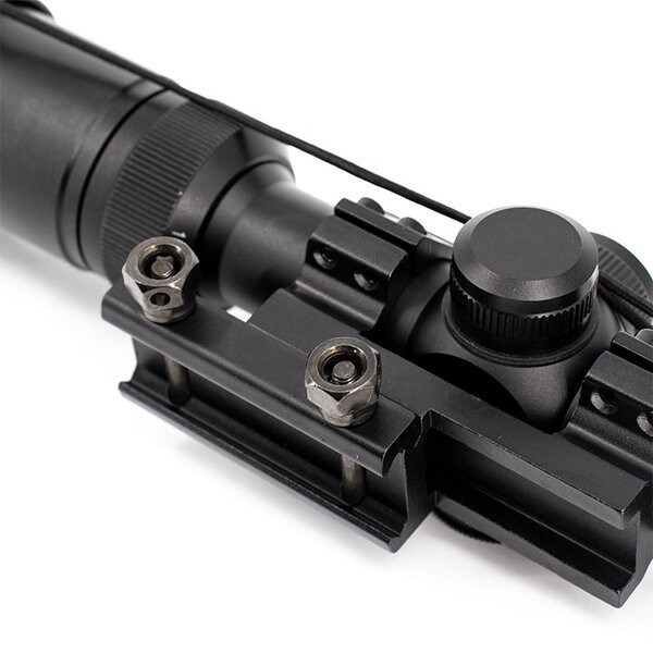 Popularslandmarks 1-4x20 Mil-Dot Airsoft Rifle Scope w/ Mount