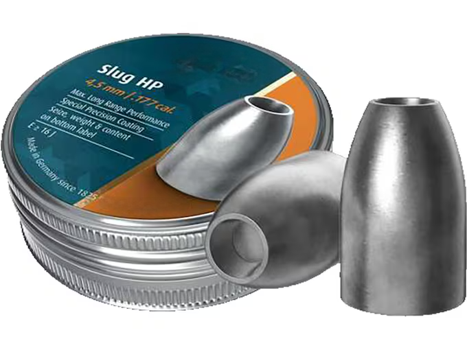 Slug HP Air Gun Pellets 177 Caliber 16 Grain Hollowpoint Tin of 350