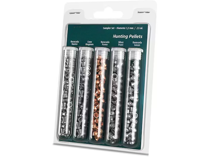 Hunting Sampler Air Gun Pellets Type II 22 Caliber 155PK