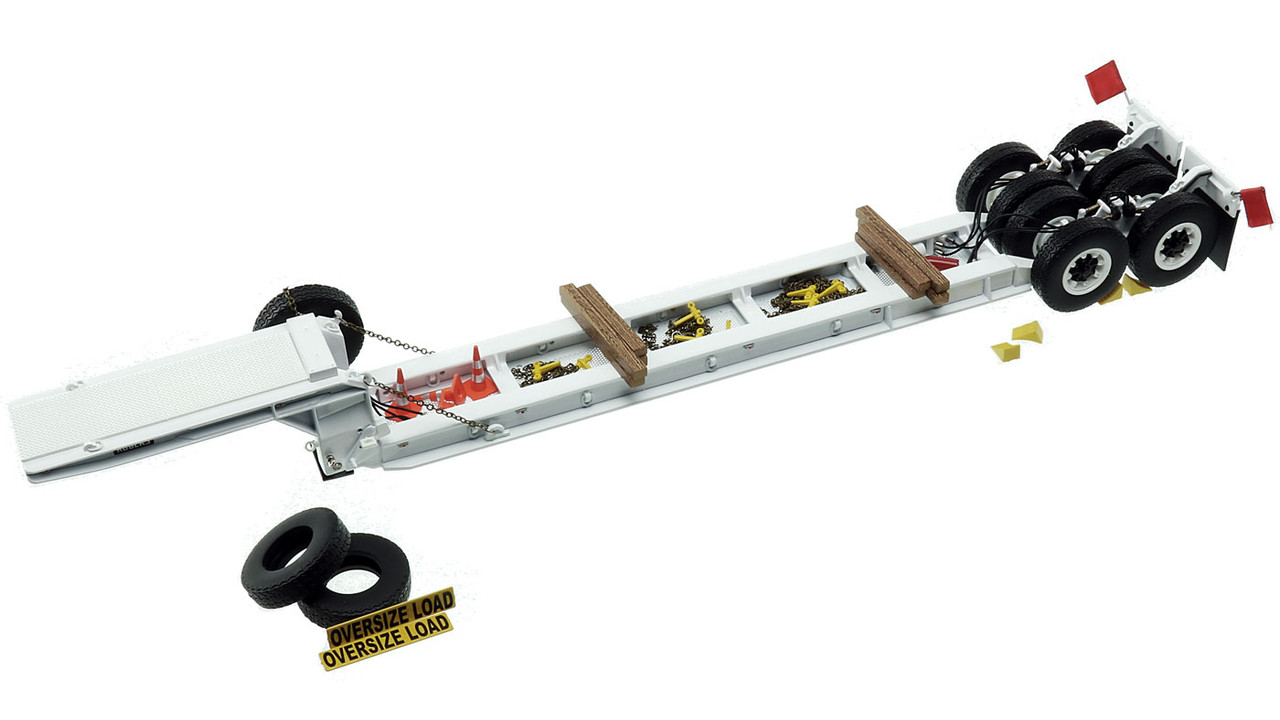 1950s Rogers 90-Ton Beam Trailer - White 9003